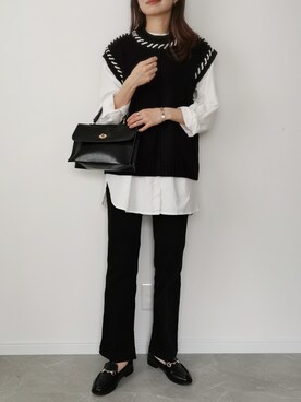 HALさん(レディース・162cm)の秋コーディネート