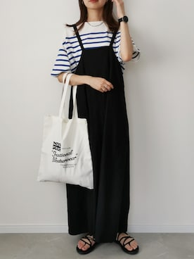 HALさん（レディース・162cm）の夏コーディネート