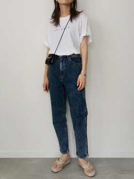 「COOLなこのコが仲間入り」｜「アイテム（財布/小物）」を使った、HALさん（レディース・162cm）の夏コーディネート
