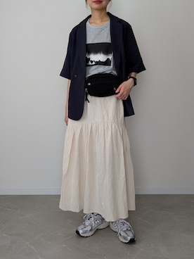 HALさん(レディース・162cm)の夏コーディネート