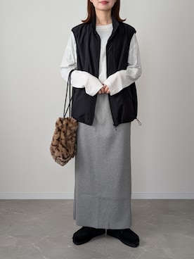 HALさん（レディース・162cm）の春コーディネート