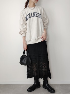 HALさん（レディース・162cm）の冬コーディネート