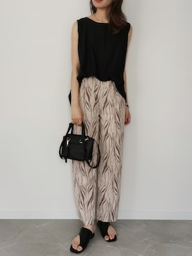 HALさん（レディース・162cm）の夏コーディネート