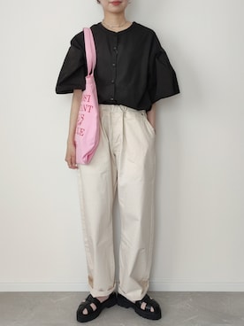 HALさん（レディース・162cm）の春コーディネート