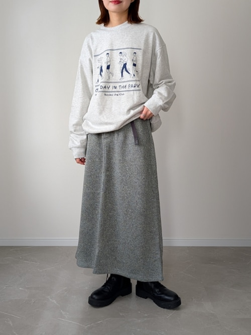 セール】【別注】Gramicci / ニット フレア スカート（S～M