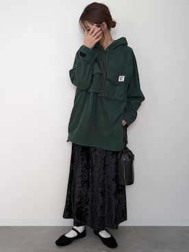「perkyroom」｜HALさん（レディース・162cm）の冬コーディネート