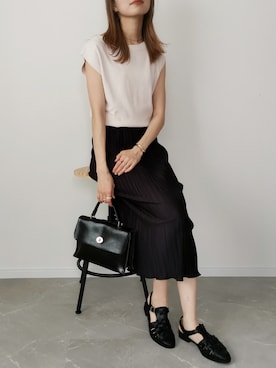 HALさん（レディース・162cm）の夏コーディネート