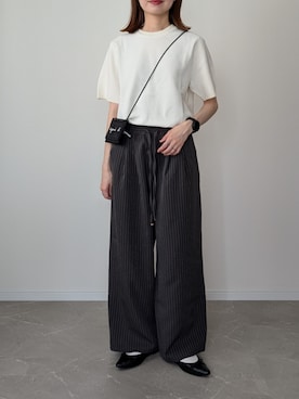 「BONLECILL（ボンルシール）のアイテム」を使った、HALさん（レディース・162cm）の春コーディネート