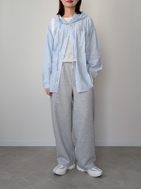 「SALOMON（サロモン）のアイテム」を使った、HALさん（レディース・162cm）の春コーディネート