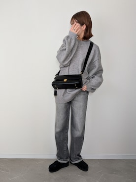 「アイテム（ブルゾン）」を使った、HALさん（レディース・162cm）の秋コーディネート