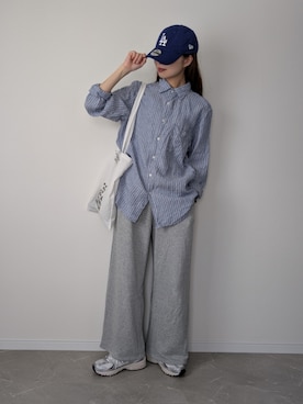 HALさん（レディース・162cm）の夏コーディネート