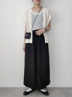 HALさん(レディース・162cm)の夏コーディネート