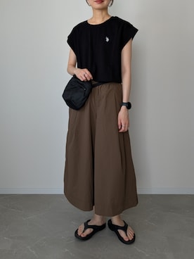 「ARC'TERYX（アークテリクス）のアイテム」を使った、HALさん（レディース・162cm）の夏コーディネート