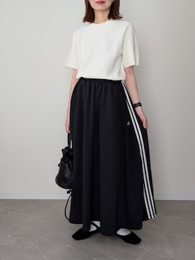 「niko and...（ニコアンド）のアイテム」を使った、HALさん（レディース・162cm）の春コーディネート