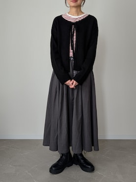 「BEAMS BOY（ビームスボーイ）のアイテム」を使った、HALさん（レディース・162cm）の秋コーディネート