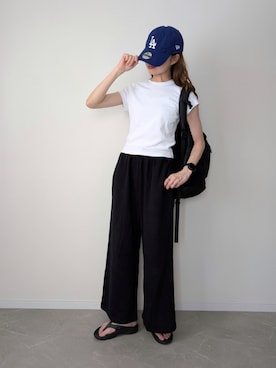 「ママコーデ」｜HALさん（レディース・162cm）の夏コーディネート