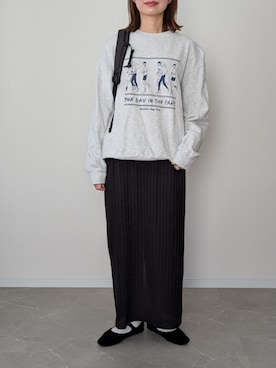 HALさん（レディース・162cm）の春コーディネート