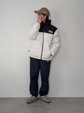 「アイテム（サンダル）」を使った、HALさん（レディース・162cm）の冬コーディネート