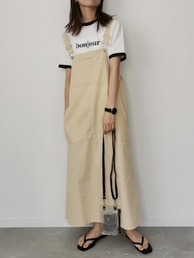 HALさん（レディース・162cm）の夏コーディネート