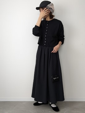 「カンフーシューズ」｜HALさん（レディース・162cm）の秋コーディネート