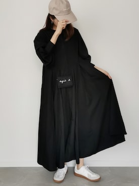 「ジャーマントレーナー」｜「アイテム（財布/小物）」を使った、HALさん（レディース・162cm）の夏コーディネート