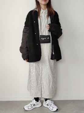 HALさん（レディース・162cm）の秋コーディネート