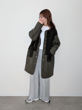 「アイテム（その他アウター）」を使った、HALさん（レディース・162cm）の秋コーディネート