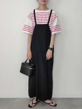 HALさん（レディース・162cm）の夏コーディネート