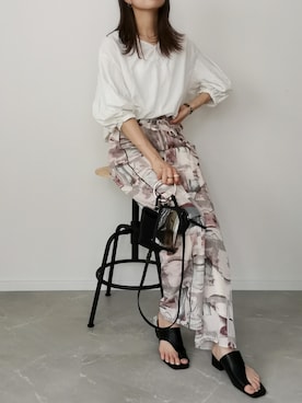 HALさん（レディース・162cm）の夏コーディネート