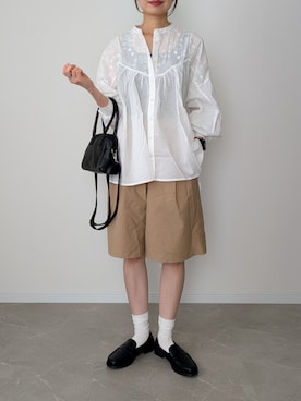HALさん（レディース・162cm）の夏コーディネート