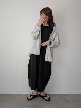 HALさん（レディース・162cm）の夏コーディネート