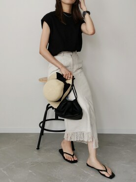 「KOH.style（コースタイル）のアイテム」を使った、HALさん（レディース・162cm）の夏コーディネート