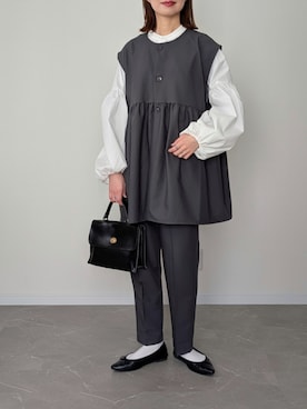 「reca（レカ）のアイテム」を使った、HALさん（レディース・162cm）の冬コーディネート