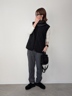 HALさん（レディース・162cm）の冬コーディネート