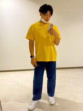 「carhartt」｜「アイテム（アナログ腕時計）」を使った、Shin.《相互フォロー》さん（メンズ・178cm）の春コーディネート