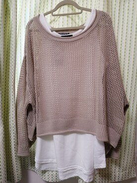 「Avail（アベイル）のアイテム（トップス、ベージュ系）」を使った、mnさん（レディース・156cm）の夏コーディネート