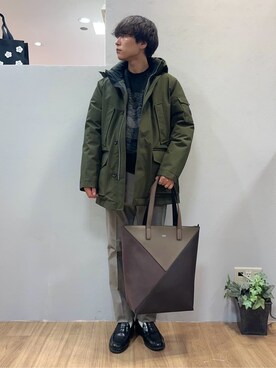 Uさん（メンズ・171cm）の冬コーディネート
