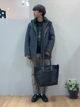 Uさん（メンズ・171cm）の冬コーディネート