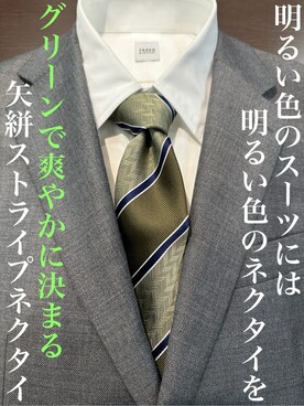 「アイテム（ビジネスシャツ、ホワイト系）」を使った、Uさん（メンズ・171cm）の春コーディネート