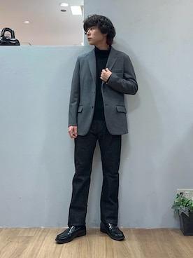 Uさん(メンズ・171cm)の冬コーディネート