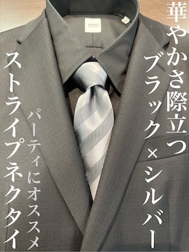 「アイテム（ビジネスシャツ、ブラック系）」を使った、Uさん（メンズ・171cm）の春コーディネート