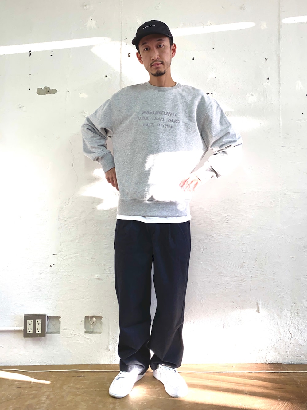 RYOJIさんの「Bowery International Crew（Saturdays NYC）」を使ったコーディネート