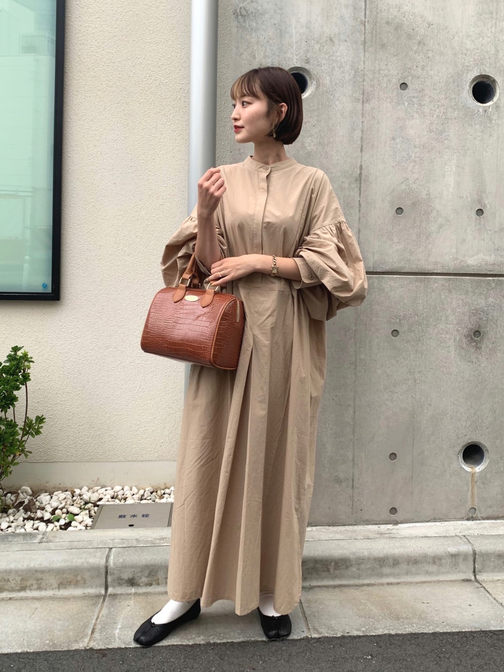 吉田南歩｜Maison Margielaのバレエシューズを使ったコーディネート - WEAR