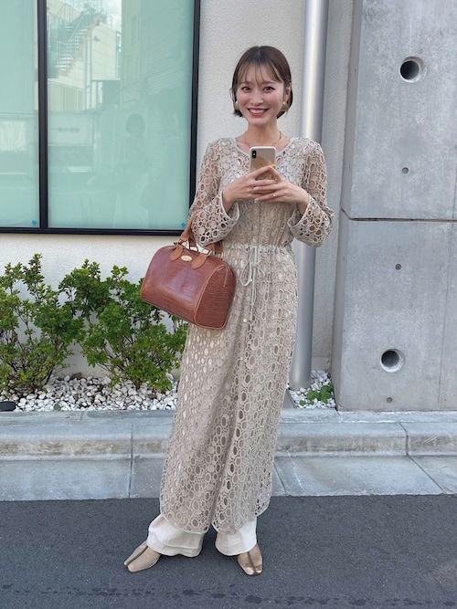 吉田南歩 Omekashiのワンピースを使ったコーディネート Wear
