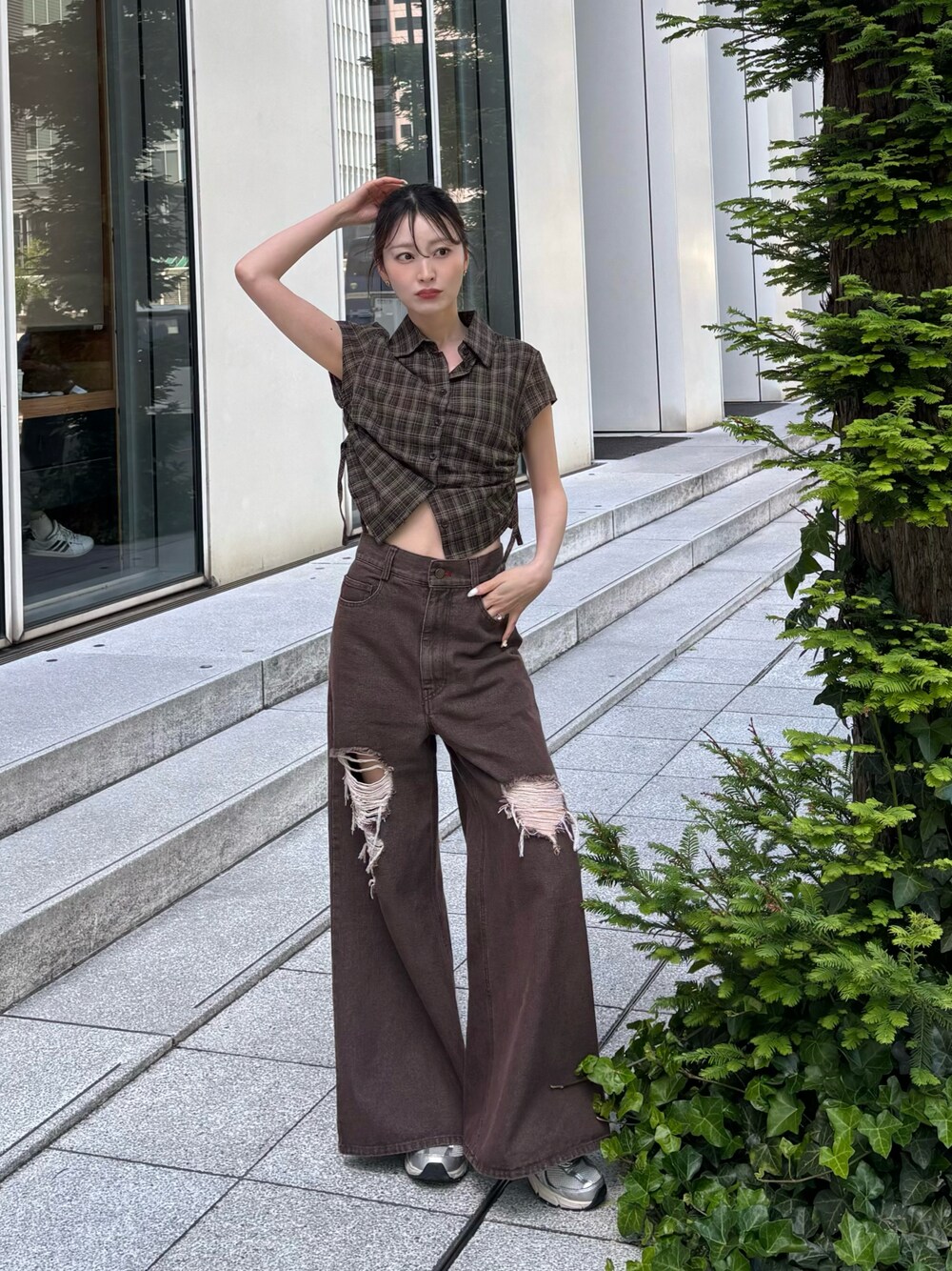 PINUE ロングダッフルコート pinue」の人気ファッションコーディネート