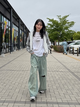吉田南歩さん(レディース・161cm)の秋コーディネート