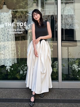 ワンピース/ドレスを使った「THE TOE」の人気ファッション