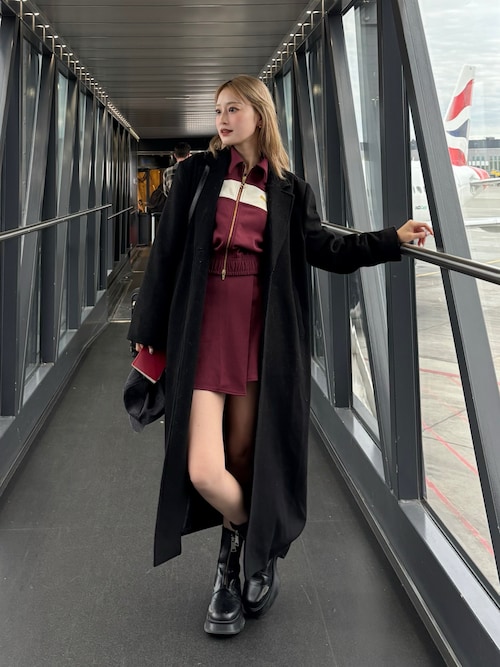 PUMAトラックジャケット×スカショーパンSET（ジャージ）｜EIMY ISTOIRE