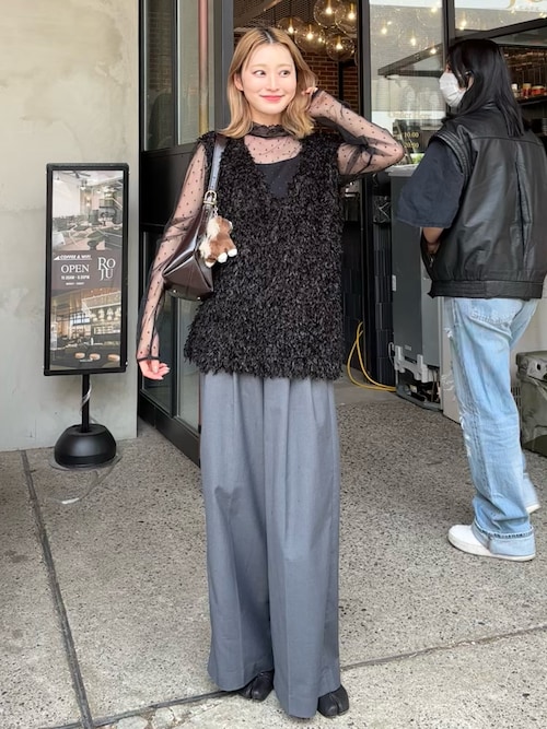 セール】フェザーフリンジベスト（ベスト）｜hellam（へラム）の