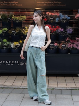 吉田南歩さん（レディース・161cm）の春コーディネート